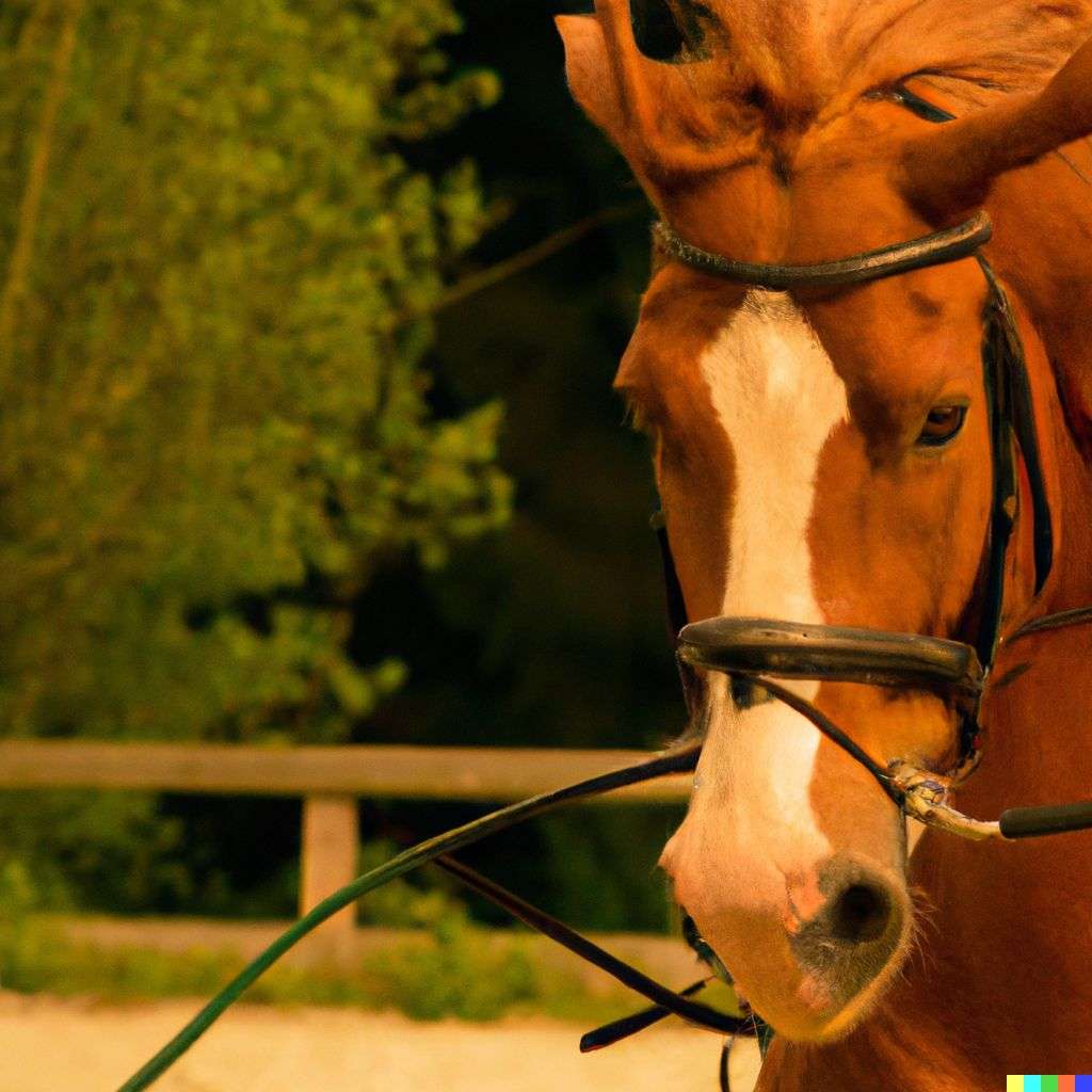 a horse, photograph, very fast shutter speed, 0.001s